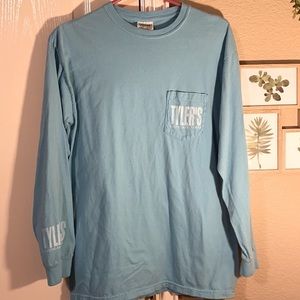 BRIGHT baby blue Tyler’s Long sleeve T-Shirt!!!